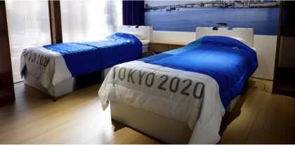 Olimpíada 2016 Distribuição de Preservativo 2021 Cama Anti-Sexo